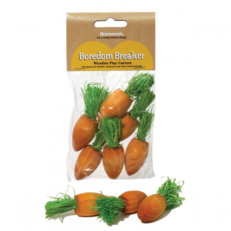 Rosewood mini zanahorias para roedores