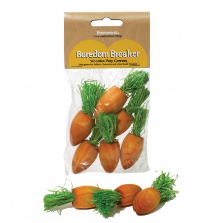 Rosewood mini zanahorias para roedores