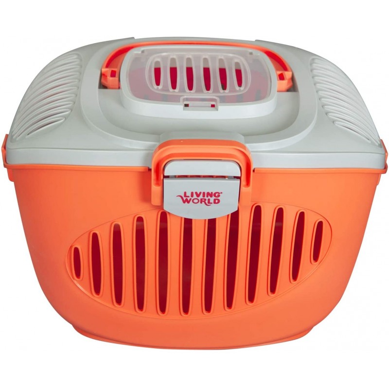 Transportín Living World Grande 36 x 28 x 25 cm frontal Transportín Living World Grande 36 x 28 x 25 cm frontal