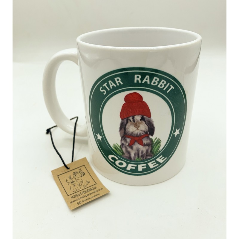 Taza cerámica Murielle Colección Star Rabbit 330ml