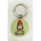 Llavero madera Green Rabbit 4cm