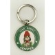 Llavero madera Star Rabbit Coffee 4cm