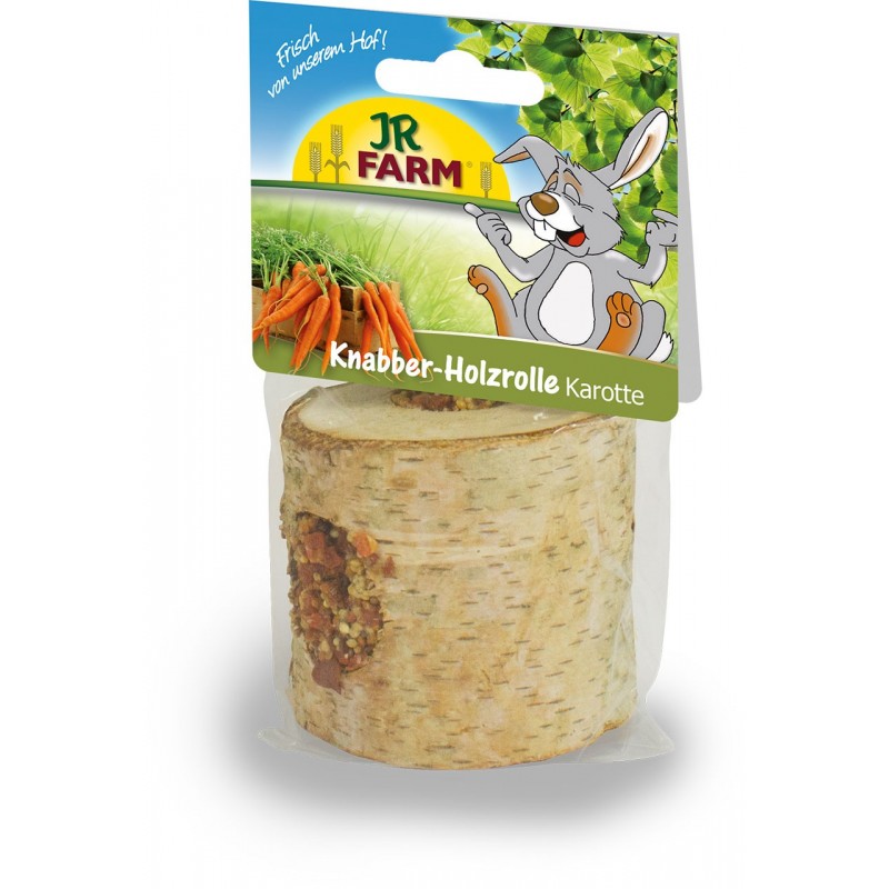 Snack JR Farm Rollito Madera Relleno de Zanahoria Snack JR Farm Rollito Madera Relleno de Zanahoria