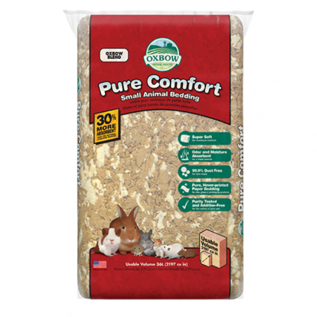 Lecho Oxbow Pure Comfort Sustrato Absorbente papel blend