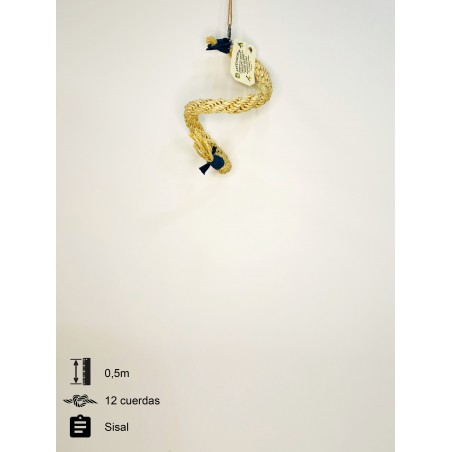 Juguete espiral ArteMascotas de sisal S fino