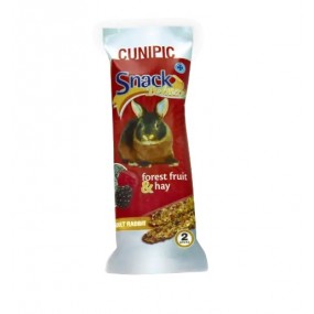 Snack Cunipic Barritas Deluxe Conejo Adulto Frutos/Heno