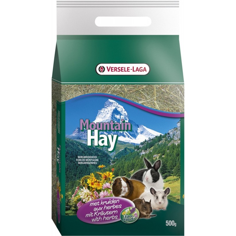 Heno de Montaña Versele Laga con hierbas 500gr Heno de Montaña Versele Laga con hierbas 500gr