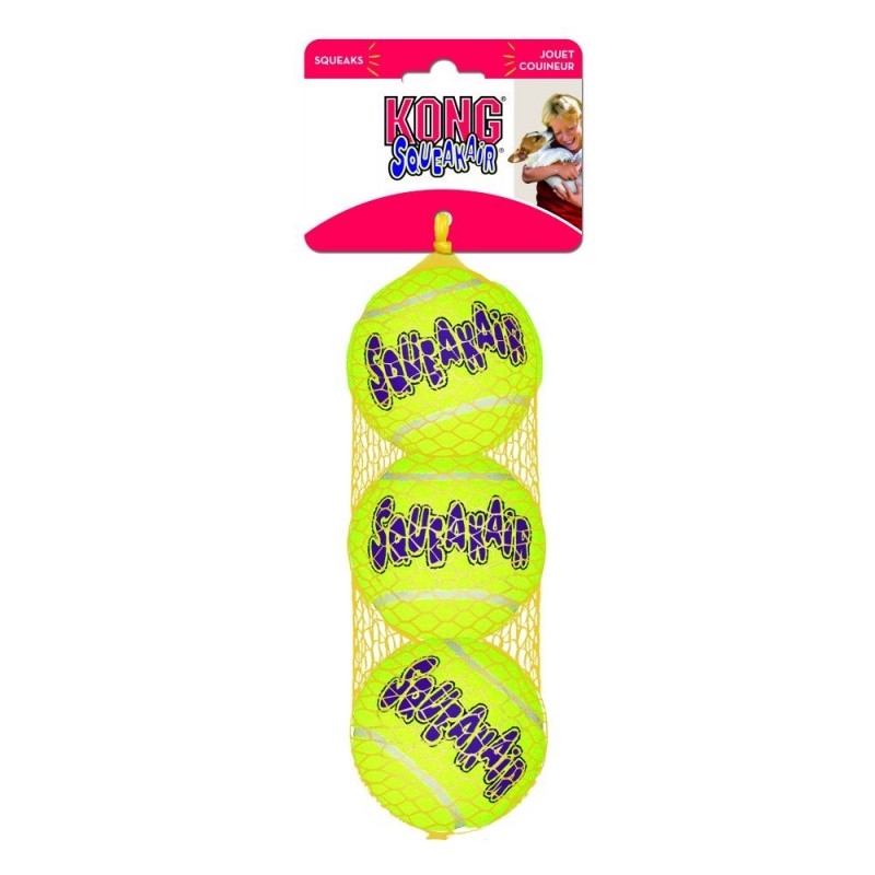 Juguete Kong SqueakAir Balls Tamaño M (Pack 3) Juguete Kong SqueakAir Balls Tamaño M (Pack 3)