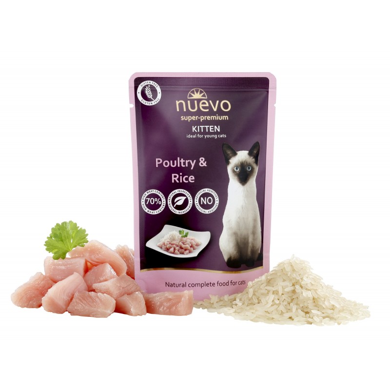 Comida Húmeda Carnilove Gato Kitten Sobre Ave y Arroz Comida Húmeda Carnilove Gato Kitten Sobre Ave y Arroz