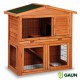 Jaula Conejera Gaun Caseta de Madera Praga 100cm