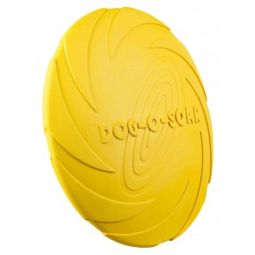 Juguete Trixie Disco flotante Caucho Natural ø22cm amarillo