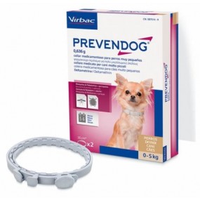 Antiparasitos Virbac Collar Prevendog para perro pequeño