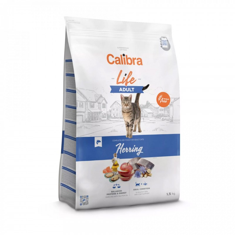 Calibra Life gato adulto Arenque
