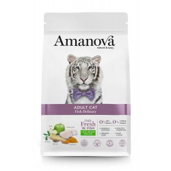 Amanova GF Sterilized Cat Delicacy White Fish