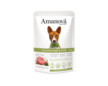 Amanova Pouch Dog Luscious Lamb & Pork