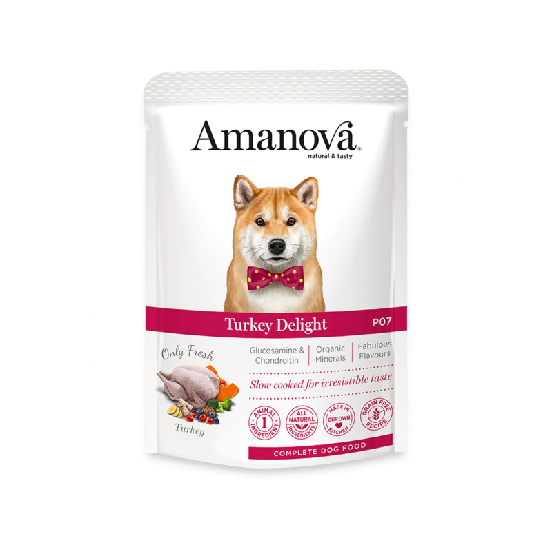 Amanova Pouch Dog Turkey Delight Amanova Pouch Dog Turkey Delight