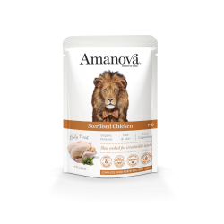 Amanova Pouch Cat Sterilised Chicken