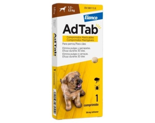 Antiparasitos Adtab Comprimido Masticable Perros