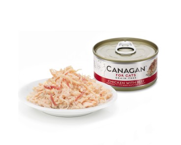 Canagan Lata Gato Pollo con Ternera