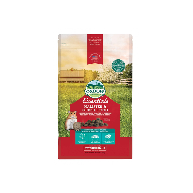 Pienso Oxbow Essentials Hámsters y Jerbos 425gr