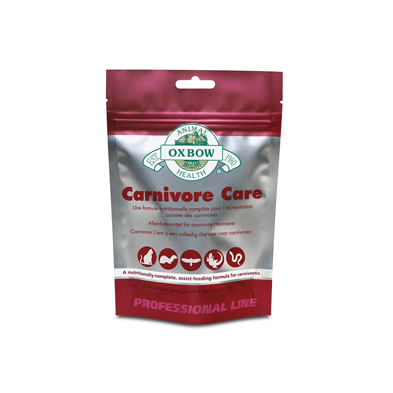 Suplemento Oxbow Cuidados Intensivos Carnívoros 70gr