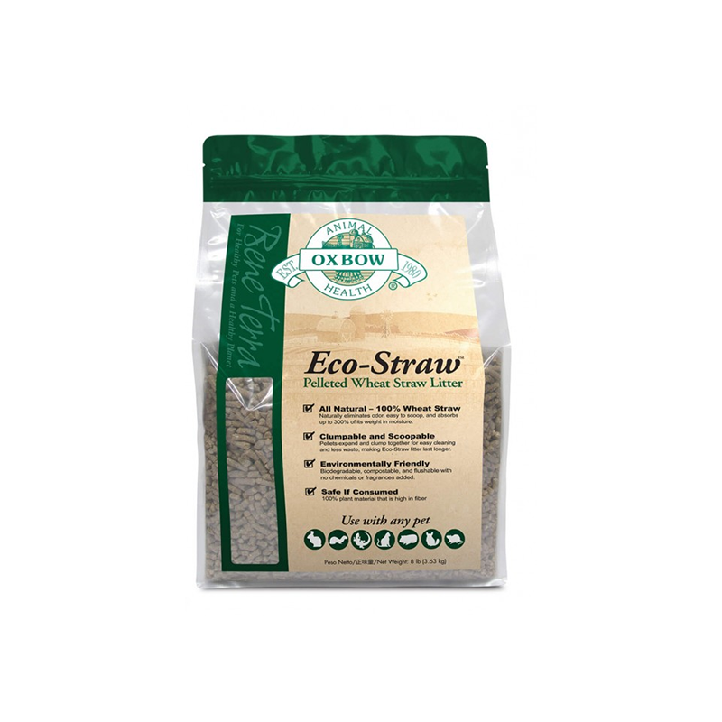 Lecho Oxbow Eco Straw Paja de Trigo Prensada 3,63kg Lecho Oxbow Eco Straw Paja de Trigo Prensada 3,63kg