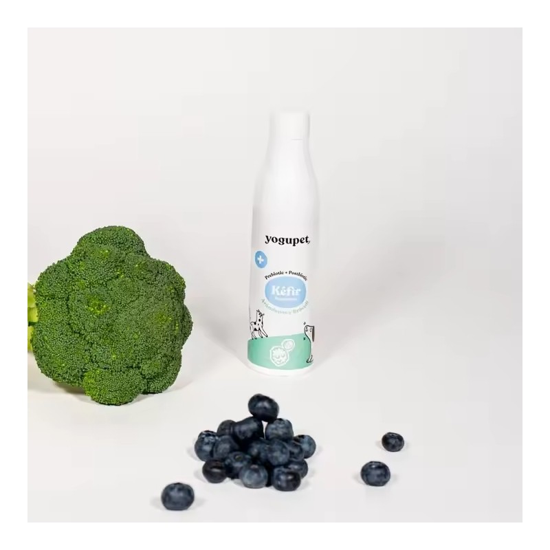 Yogupet Kefir Digestivo Brócoli y Arándanos