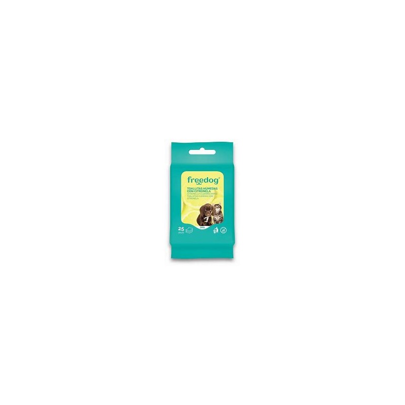 Freedog Toallitas Húmedas Citronela