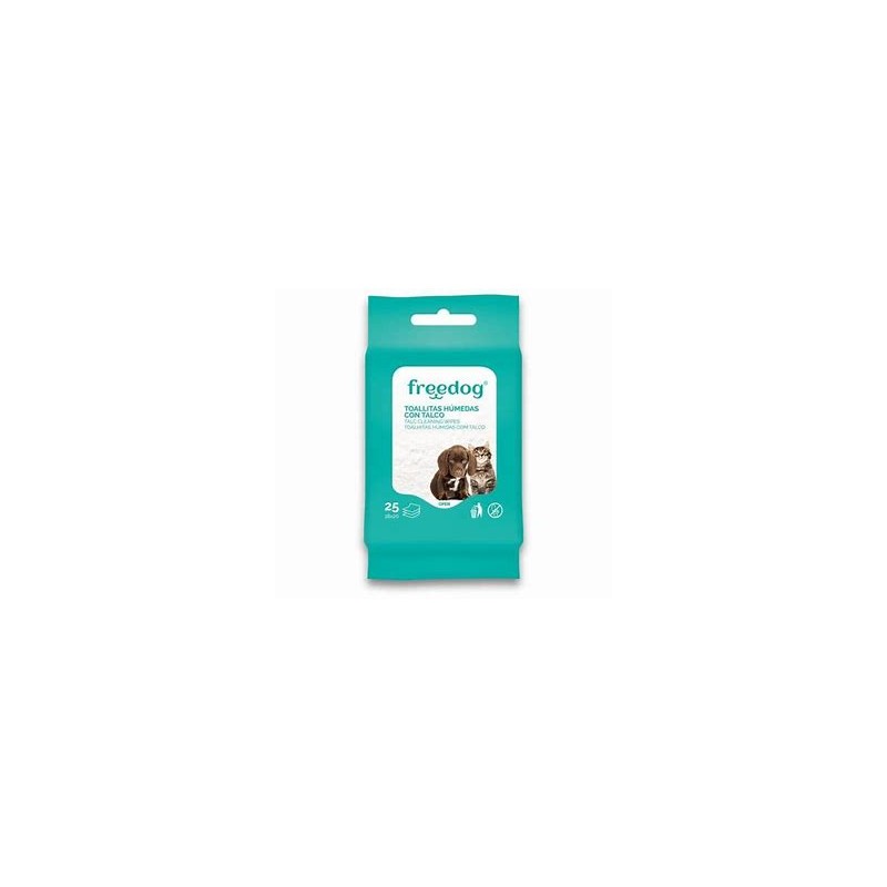 Freedog Toallitas Húmedas Talco