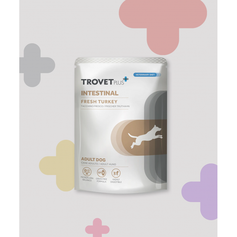 TroVet Plus Pouch Perro Intestinal sabor Pavo