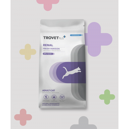 TroVet Plus Pienso Renal para Gato sabor Venado