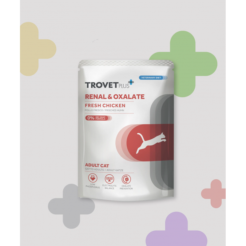 TroVet Plus Pouch Renal para Gato sabor pollo fresco