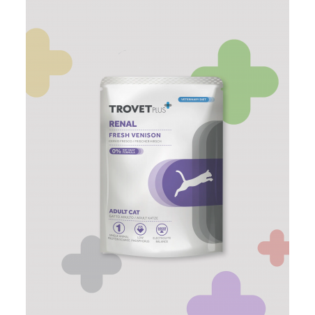 TroVet Plus Pouch Renal para Gato sabor Venado