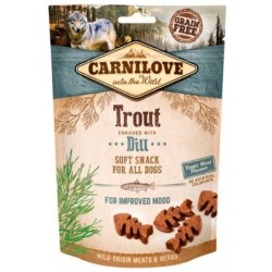 Snack Carnilove Perro Trucha y Eneldo 200gr