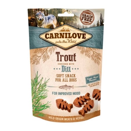 Snack Carnilove Perro Trucha y Eneldo 200gr