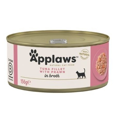 Lata Applaws Cat Atún y Gambas