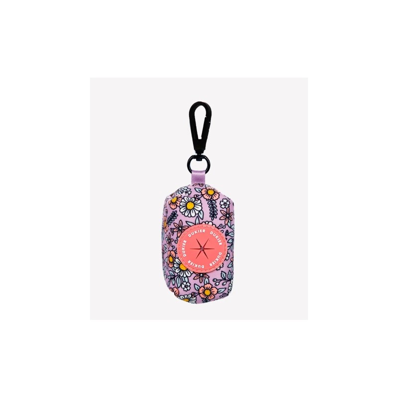 Porta Bolsas de Caca Flower Power