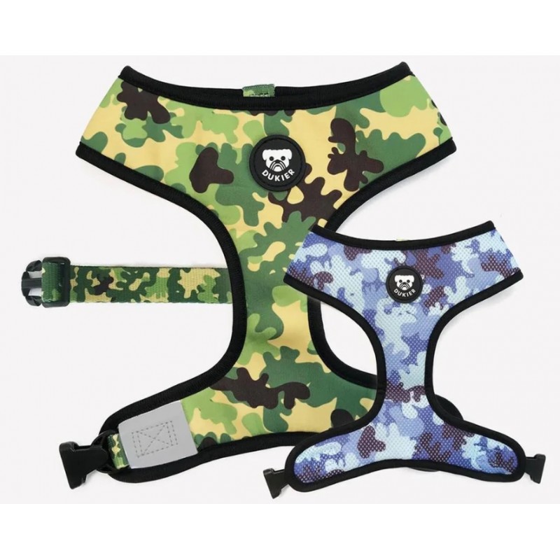 Arnés Reversible Para Perro Camo