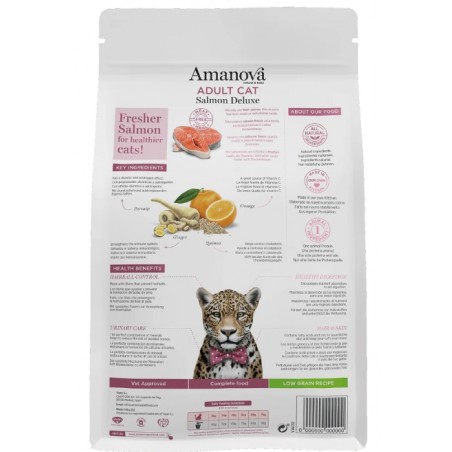 Amanova Gatos Salmón Deluxe
