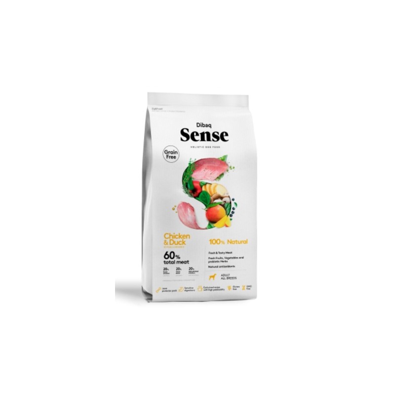 Pienso Dibaq Sense Dog GF Pollo y Pato