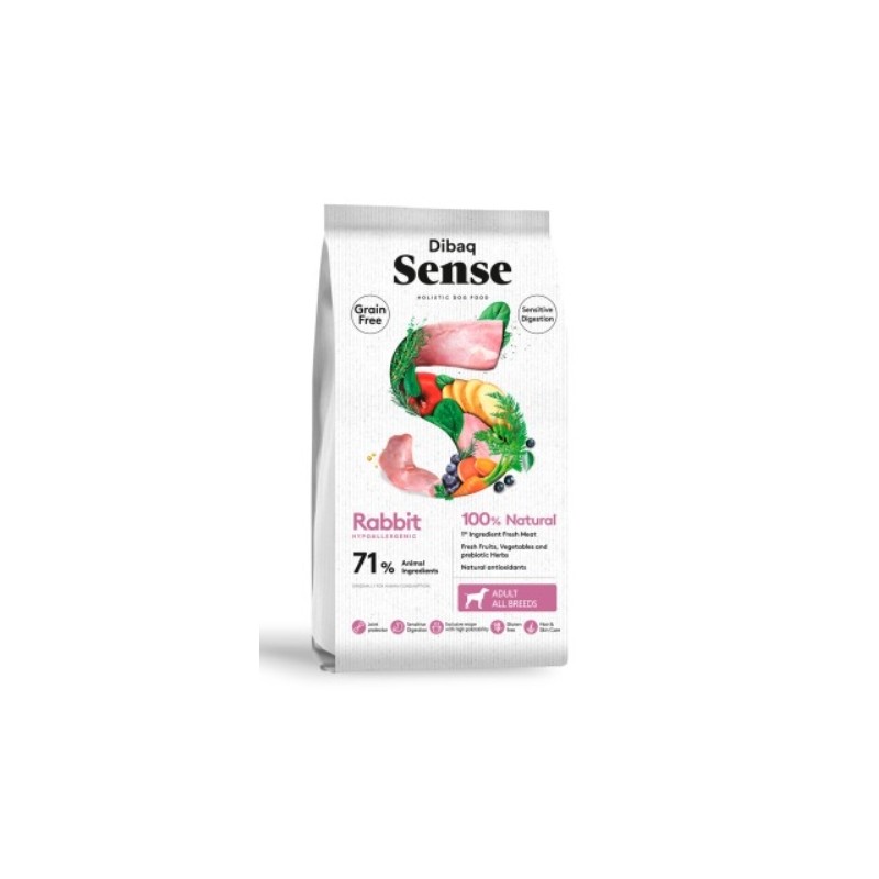 Pienso Dibaq Sense Dog GF Conejo