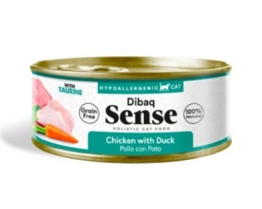 Comida Húmeda Dibaq Sense GF Pollo con Pato