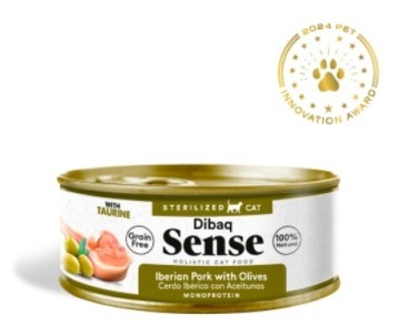 Comida Húmeda Dibaq Sense GF Cerdo Ibérico y Aceitunas (esterilizado)