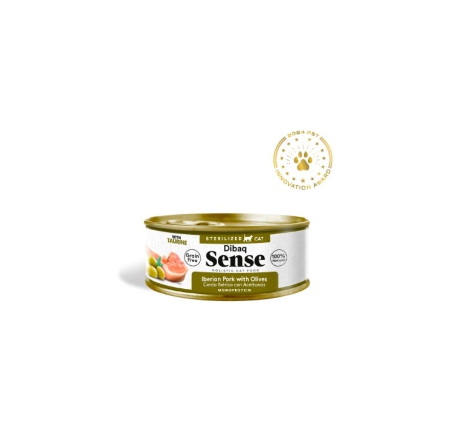 Comida Húmeda Dibaq Sense GF Cerdo Ibérico y Aceitunas (esterilizado) Comida Húmeda Dibaq Sense GF Cerdo Ibérico y Aceitunas (esterilizado)