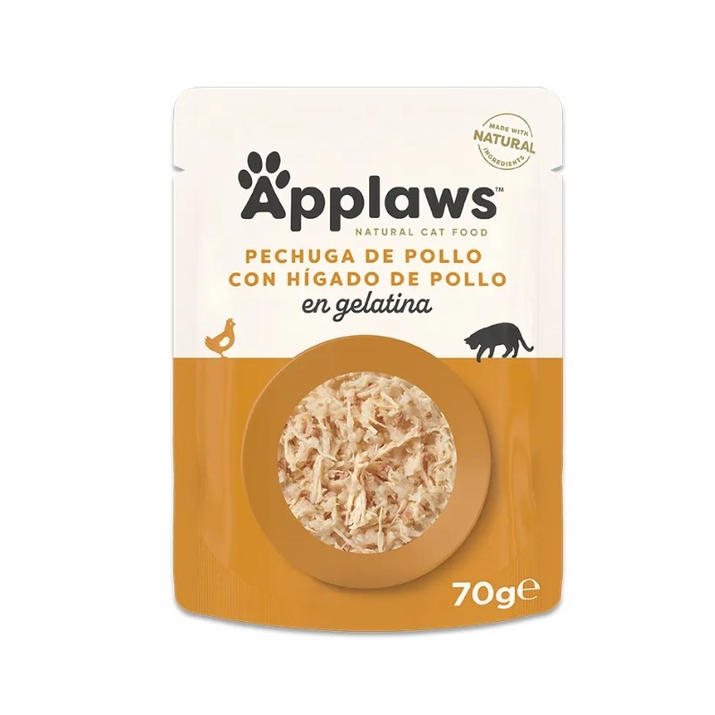 Sobre Applaws Pechuga de Pollo e Hígado