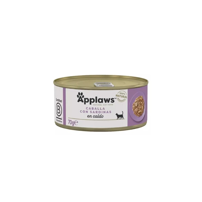 Lata Applaws Cat Caballa y Sardina
