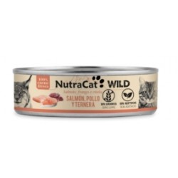 NutraCat Lata de Salmón,...