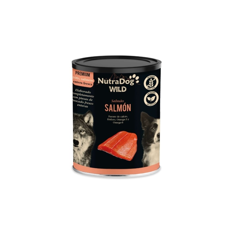 NutraDog Premium Lata de Salmón