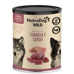 NutraDog Lata de Ternera y...