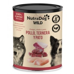NutraDog Lata de Pollo,...